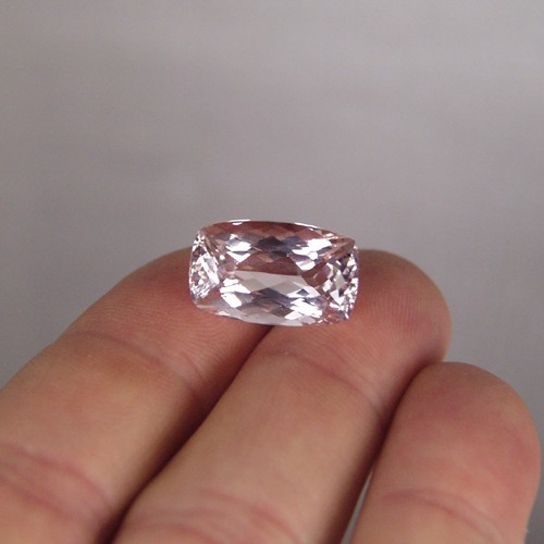 Big and Fine Color Morganite Afghanistan 12.46 ct  Litnon.com