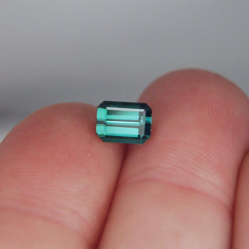 Bright Blue Green Tourmaline Afghanistan 1.52 ct  Litnon.com