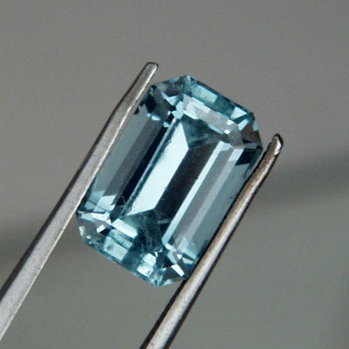  Blue!  Top Cut Aquamarine Afghanistan 2.85ct  Litnon.com