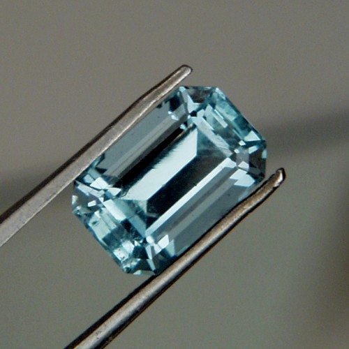  Blue!  Top Cut Aquamarine Afghanistan 2.85ct  Litnon.com