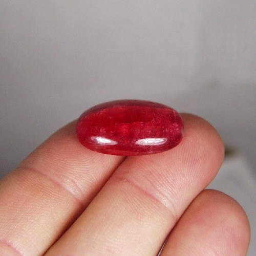 Rare Quality Big and Top Color Rhodonite Cab 29.40 ct  Litnon.com