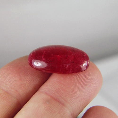 Rare Quality Big and Top Color Rhodonite Cab 29.40 ct  Litnon.com