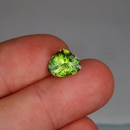 Top Gem Fine Cut and Color Pakistan Peridot 4.19 ct  Litnon.com
