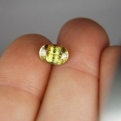 Multi Color Fire Natural Sphene Pakistan 2.41 carats Litnon.com