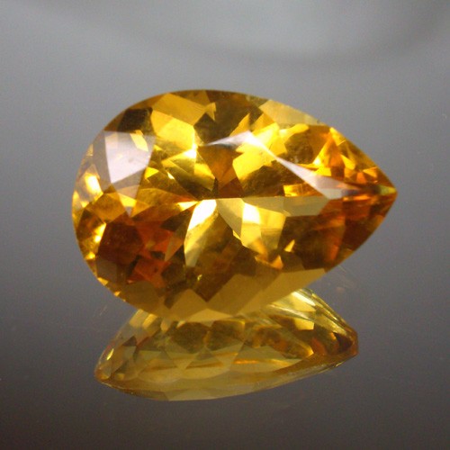 Top Cut Natural Golden Citrine Brazil 6.40 ct  Litnon.com