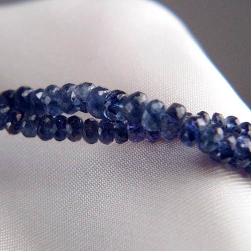 50 Carats Natural Ceylon Sapphire Bead Necklace  Litnon.com