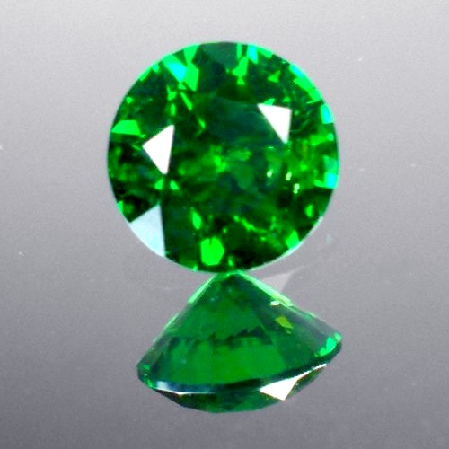 Gem Glowing Emerald Green Russian Demantoid Garnet  Litnon.com