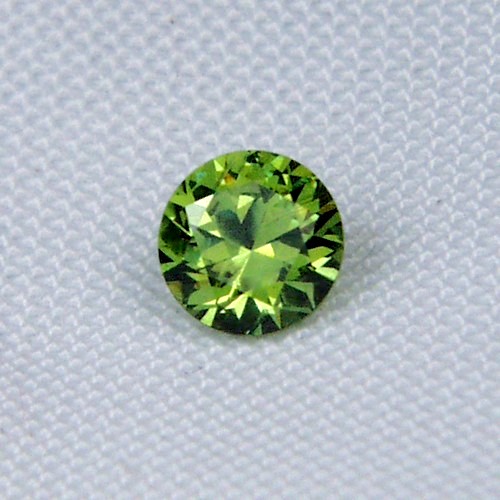 Quality Brilliant Old Mine Russian Demantoid Garnet GL Litnon.com