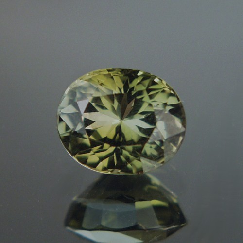 Top USA Cut Olive Green Tourmaline Nigeria 4.90ct  Litnon.com