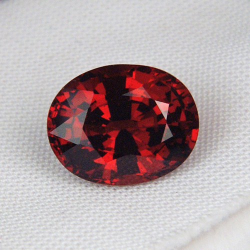  Color & Fire! Big Red Spessartite Garnet 11.33 ct!  Litnon.com