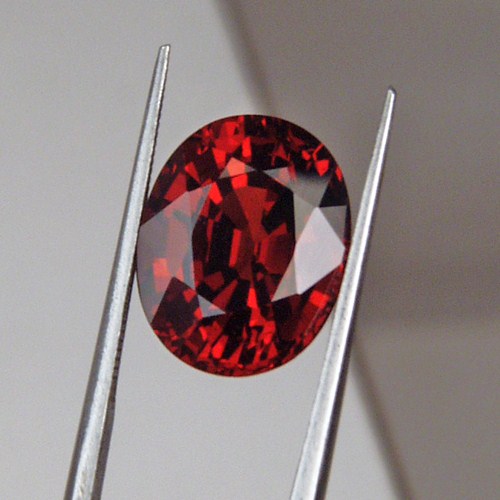  Color & Fire! Big Red Spessartite Garnet 11.33 ct!  Litnon.com