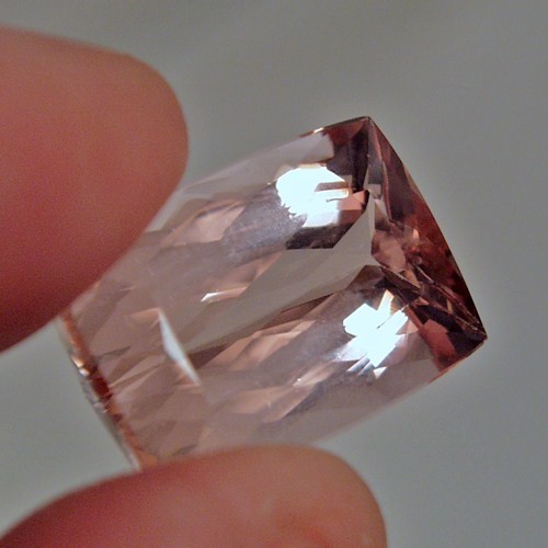 Big and Premium Color Morganite Afghanistan 18.52 ct  Litnon.com