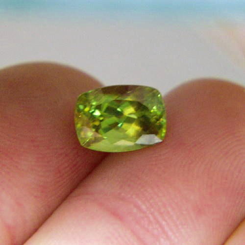 Multi -Color Fire Natural Sphene Pakistan 3.54ct  Litnon.com