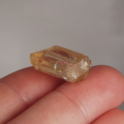 Collectors Quality Golden Scapolite Crystal Tanzania  Litnon.com