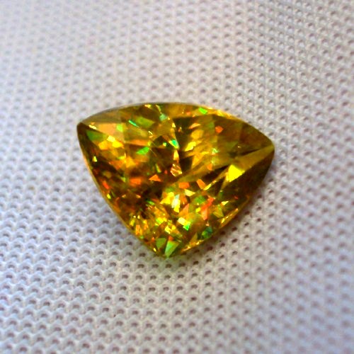 Multi Color Fire Natural Sphene Pakistan 3.33 ct  Litnon.com
