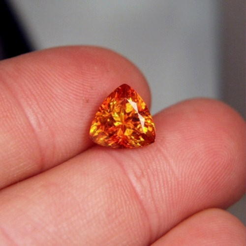 Fire USA Cut Rare Spanish Sphalerite 4.58 ct  Litnon.com
