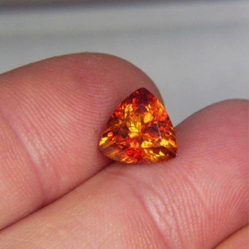 Fire USA Cut Rare Spanish Sphalerite 4.58 ct  Litnon.com
