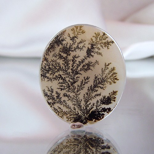 New Rare Quality Dendritic Polished Slice Agate Stone Litnon.com