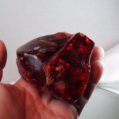 Huge and Rare Ruby Jack Sphalerite Specimen Facet Rough  Litnon.com