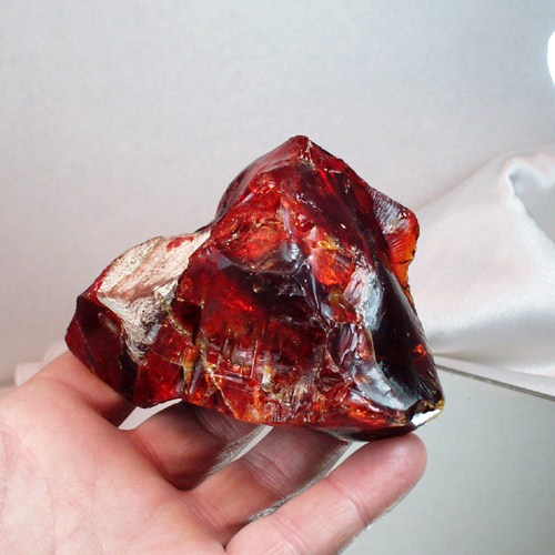 Huge and Rare Ruby Jack Sphalerite Specimen Facet Rough  Litnon.com