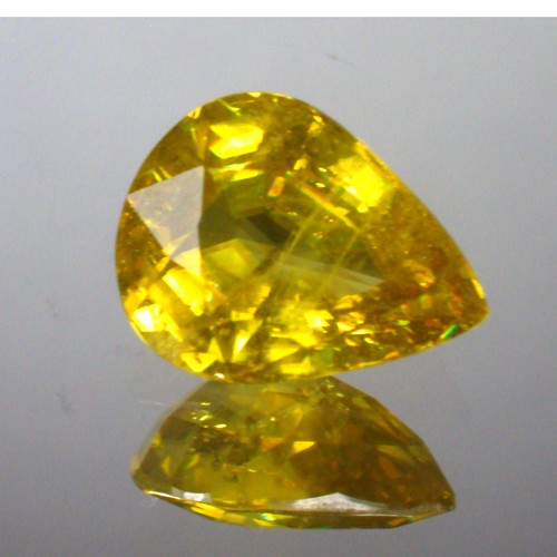 Multi Color Fire Natural Sphene Pakistan 2.85 ct *** Litnon.com