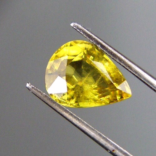 Multi Color Fire Natural Sphene Pakistan 2.85 ct *** Litnon.com