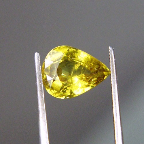 Multi Color Fire Natural Sphene Pakistan 2.85 ct *** Litnon.com
