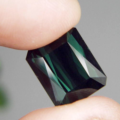Huge Rich Blue Green Tourmaline Brazil 17.48 ct.  Litnon.com