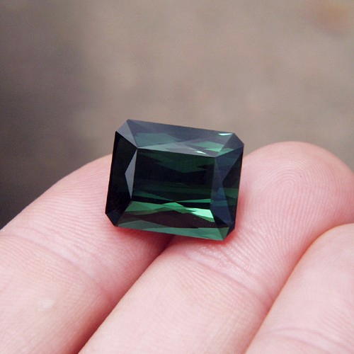 Huge Rich Blue Green Tourmaline Brazil 17.48 ct.  Litnon.com