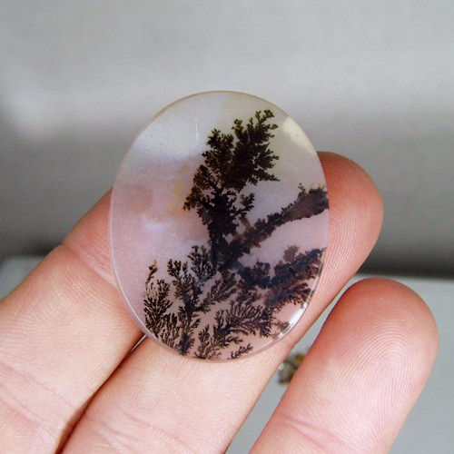   Rare and Fine Quality! Scenic Dendritic Agate!  Litnon.com