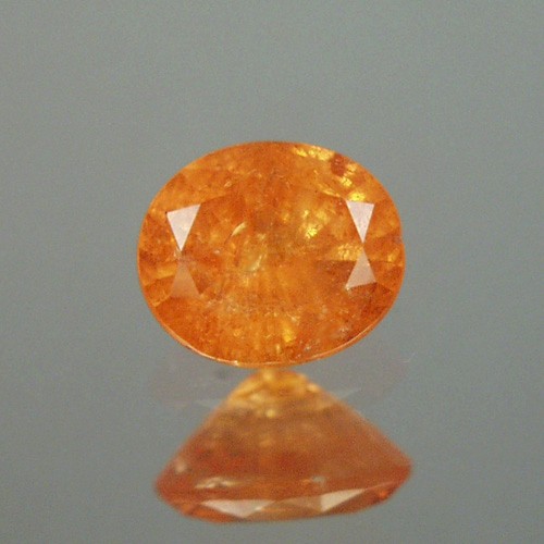 Bright Color True Mandarin Orange Spessartite Garnet GL Litnon.com