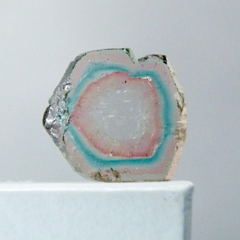 Rare colors Natural Tourmaline Slice Brazil  Litnon.com