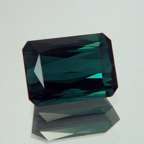Huge Rich Blue Green Tourmaline Brazil 15.23 ct.  Litnon.com