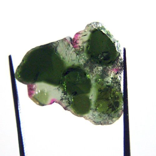 Unique Natural Tourmaline Slice Brazil 18.61 ct  Litnon.com