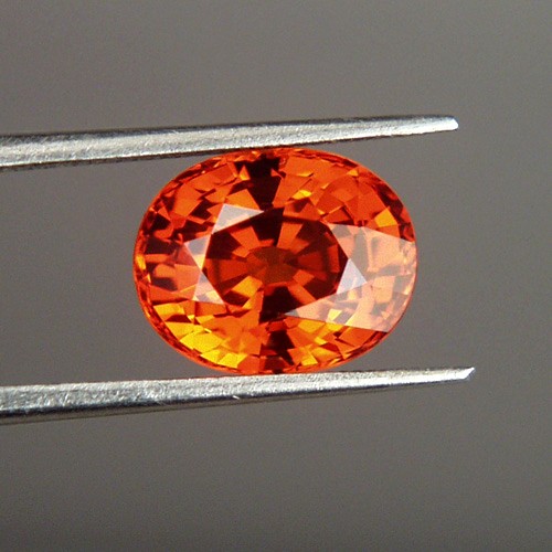 Color and Fire Mandarin Spessartite Garnet 4.06 ct  Litnon.com