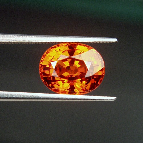 Color and Fire Mandarin Spessartite Garnet 4.06 ct  Litnon.com