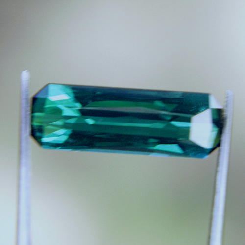 Fine Color Blue Green Tourmaline Afghanistan 7.11ct  Litnon.com