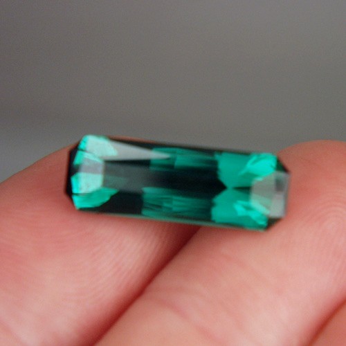 Fine Color Blue Green Tourmaline Afghanistan 7.11ct  Litnon.com