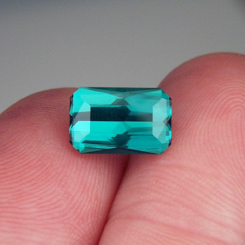 USA Cut Open Color Blue Tourmaline Namibia 3.56ct  Litnon.com