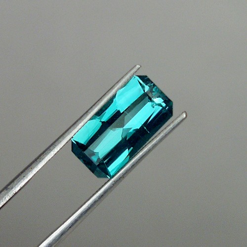 USA Cut Neon Blue Tourmaline Namibai 3.52ct  Litnon.com