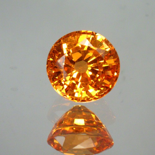 Neon Orange Best Mandarin Spessartite Garnet 3.25ct GL Litnon.com
