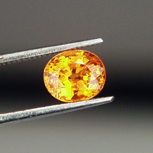 Neon Orange Best Mandarin Spessartite Garnet 1.00 ct GL Litnon.com