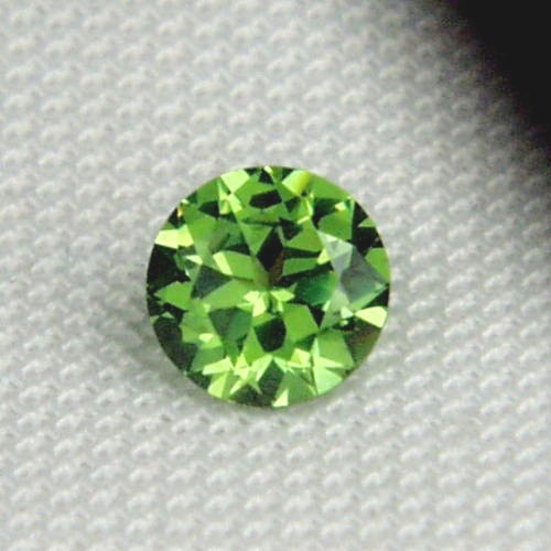Brilliant Top Cut Natural Russian Demantoid Garnet GL Litnon.com