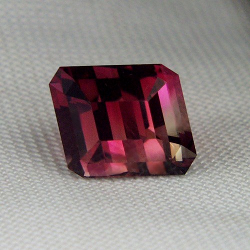 Color fancy Cut Bi-Color Afghan Tourmaline 4.12ct  Litnon.com