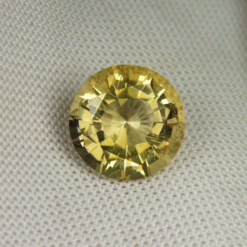 Bright Golden Yellow Scapolite Tanzania 1.52 ct  Litnon.com