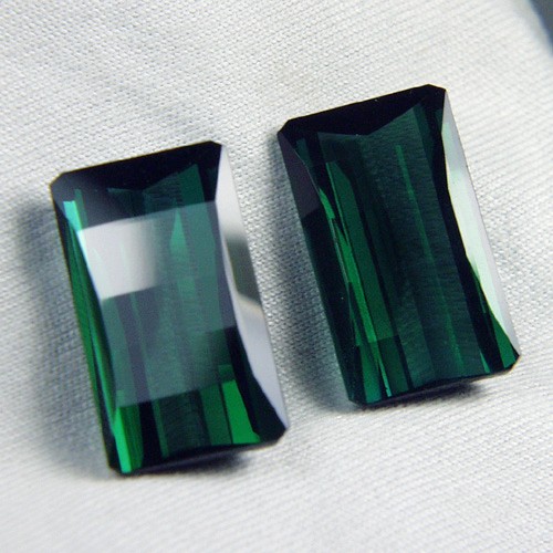 Old Stock Blue-Green Tourmaline Pair Brazil 19.79 ct  Litnon.com