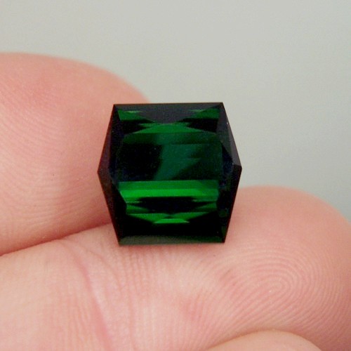 Fancy Cut Dark Green Brazil Tourmaline 9.86 ct  Litnon.com