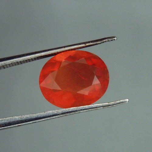 Rich Color Orange Mexican Fire Opal 3.60 ct   Litnon.com