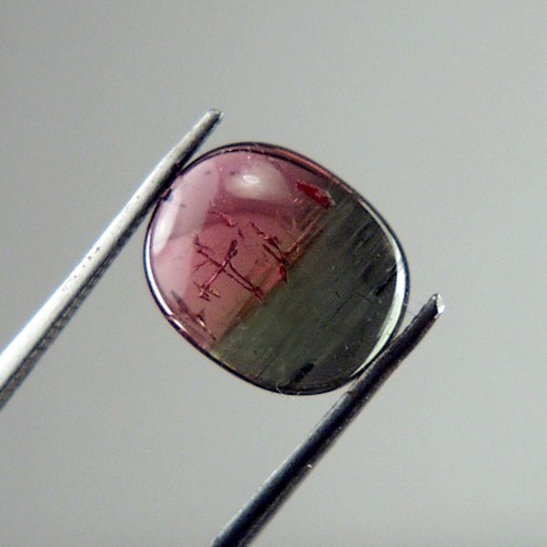 Bi-Color Cats-Eye Tourmaline Ahghanistan 2.31 ct  Litnon.com