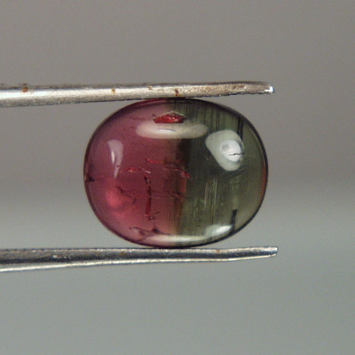 Bi-Color Cats-Eye Tourmaline Ahghanistan 2.31 ct  Litnon.com